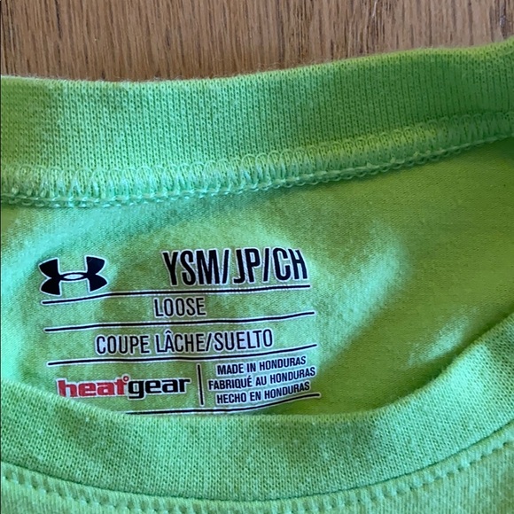 Under Armour Boys YS T shirt - Picture 2 of 3